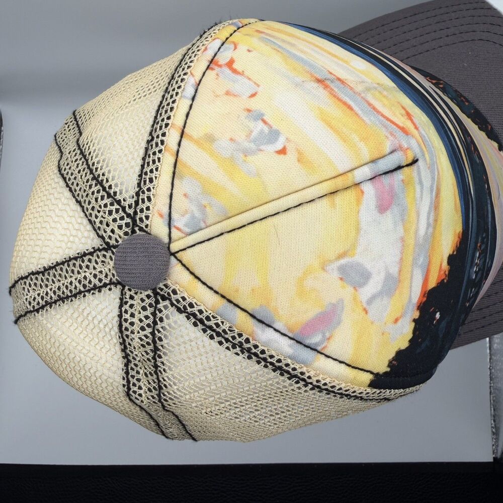 Art 4 All Abby Paffrath Collection Jackson Hole Trucker Hat Sunrise River Used - Picture 5 of 14